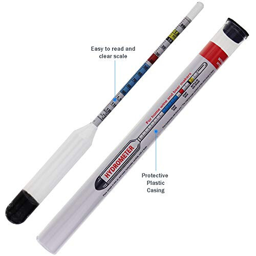 Hydrometer For Home Brew Testing During Wine and Beer Making - Essential Home Brew Hydrometer Equipment 1