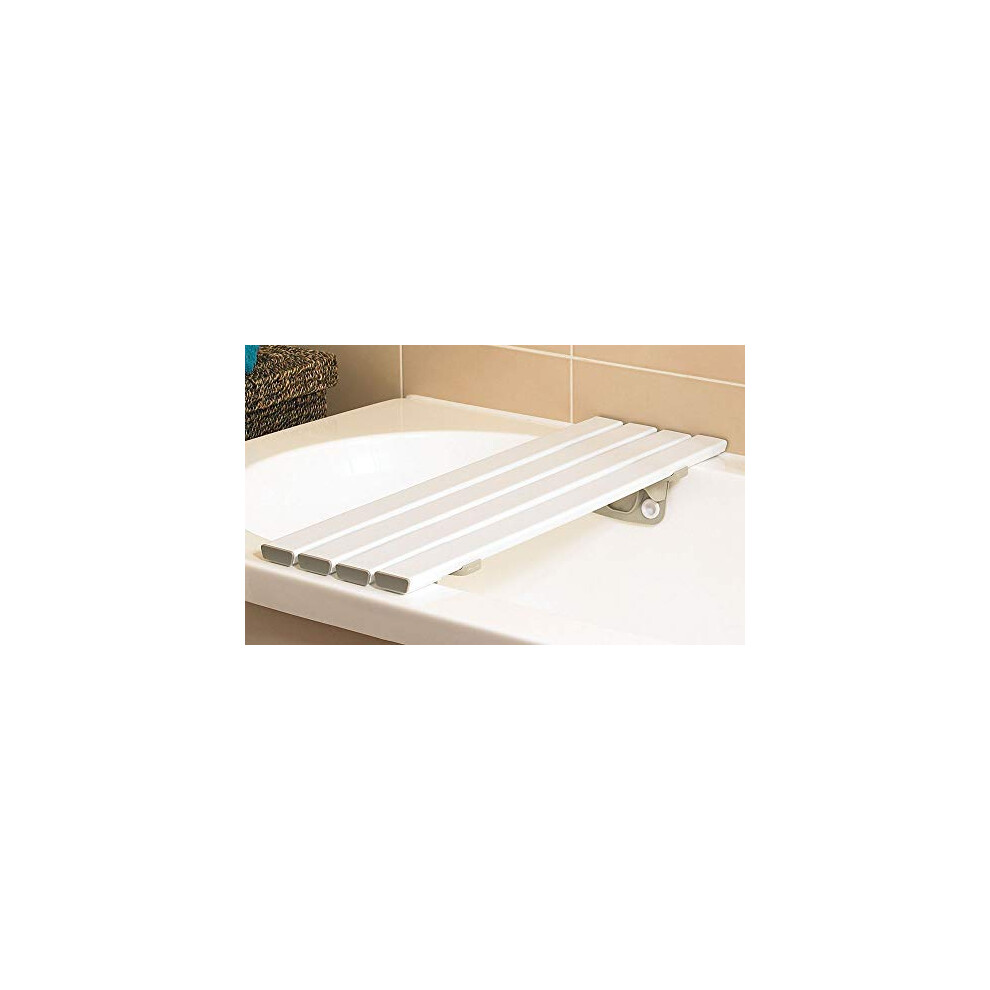 Homecraft Savanah Slatted Bath Board, Comfortable, And Stable, Quick Draining Design, Bathroom Aid, For Elderly, Disabled, Post Op 76 X 23Cm