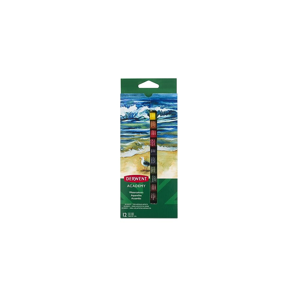 Watercolour Paints, 12 ml, Set of 12, 2302404