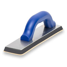 Flooring & Tiling Grout Float, 12 Inch by 3 Inch, Offset Plastic Handle, Gum Rubber Float Pad, 43BC