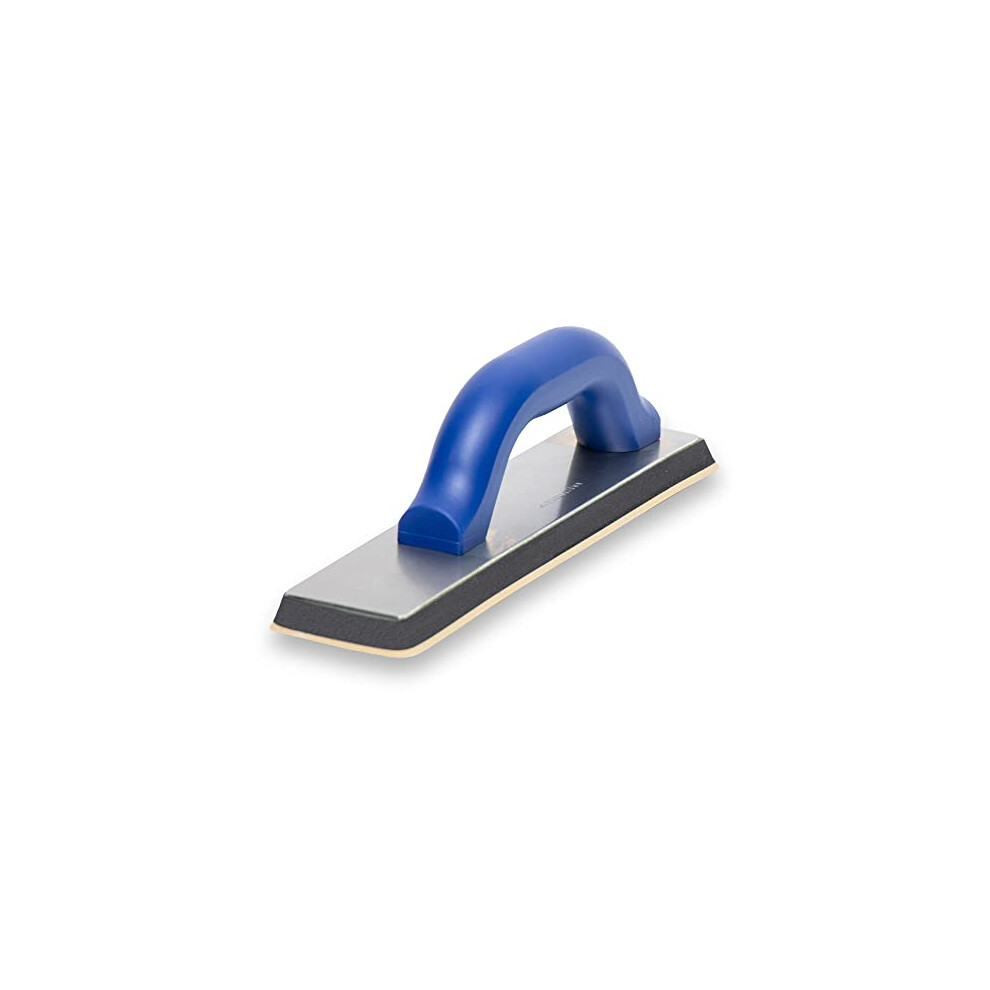 Flooring & Tiling Grout Float, 12 Inch by 3 Inch, Offset Plastic Handle, Gum Rubber Float Pad, 43BC