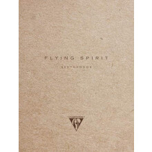 - Ref 930023C - Flying Spirit Kraft Cover Sketchbook (60 Ivory Pages) - A6 (105 x 148mm) in Size, 90gsm Ivory Drawing Paper - Assorted Designs (Pack