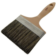 32702 Aspire 6 inch Wall Paint Brush Professional Thick Flat Profile for High Productivity Trade Finish with Walls Floors Masonry Sheds Fences Decking