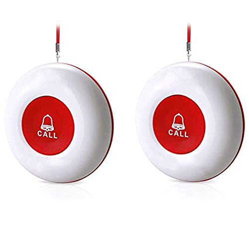 2 Wireless Call Buttons for ChunHee Caregiver Pager and Restaurant ...