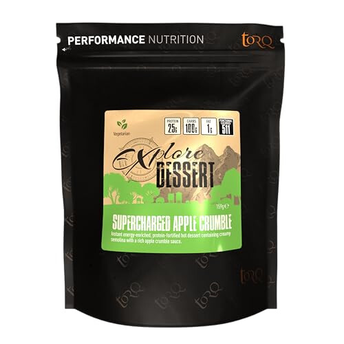 TORQ Explore Dessert Apple Crumble Healthy Dehydrated Expedition Food