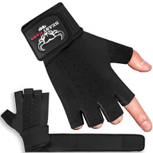 Weight Lifting Gloves For Men Women Wrist Support Padded Palm Protection Breathable snug fit For Fitness Exercise Workout Gloves Cycling Pull Ups