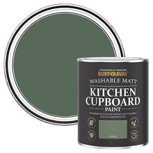 Green Kitchen Cupboard Paint in Matt Finish - All Green 750ml