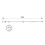Bosch AP841 Wear Sensor - 1 Piece 2