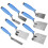 7 x Stainless Margin Stucco Trowel, Bucket Trowel Plastering Rendering DIY Tools (Set) 1