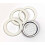 3 Rubber Seals/Rings+Filter -Replacement- Size 2 Cup Espresso Coffee Maker Moka Pot- 5.5cm (2 Cup) 2