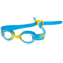 Unisex Kids Unisex-Youth Infant Illusion Swimming Swimming Goggles, Turquoise/Yellow/Clear, One Size