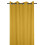 Nelson Polyester Curtain With Eyelets, polyester, yellow, 135 x 240 cm 1