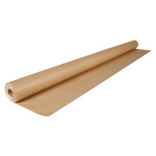 - Ref 495771C - Kraft Paper Roll (Single Roll) - 25 x 1m Size, 60gsm Paper, Acid Free, pH Neutral - Suitable for Painting & Drawing - Brown