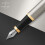 Parker IM Premium Fountain Pen - Brushed Metal with Gold Trim - Fine Nib - Black Ink - Gift Boxed 5