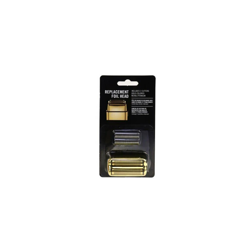 By Mia Gold Replacement Foil & Cutter Set | For Babyliss Pro Fx 01/02 Shavers | Professional Cutting