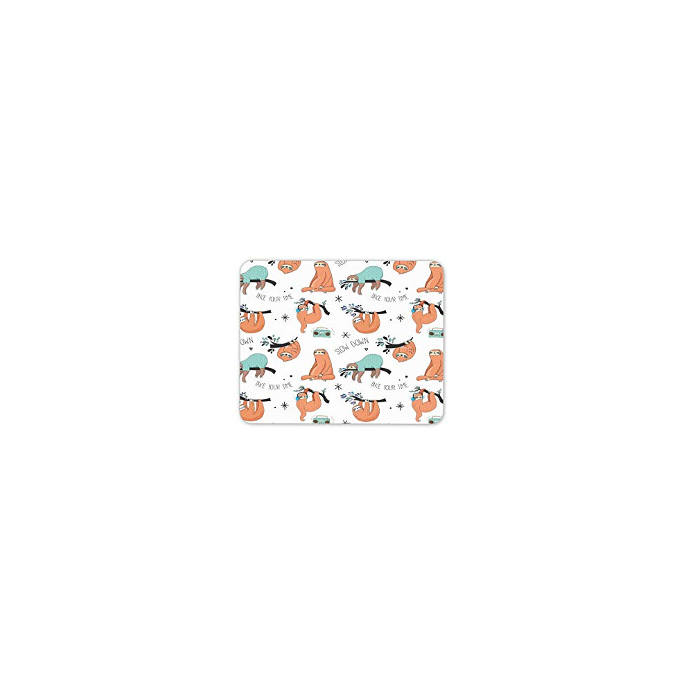 Chilled Sloth Mouse Mat Pad - Lazy Teen Boys Student Computer #15847 7625842410652