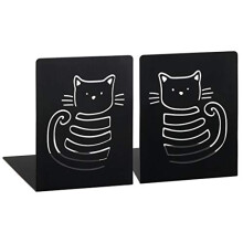 libri_x Buchstützen Miau (2er Set)