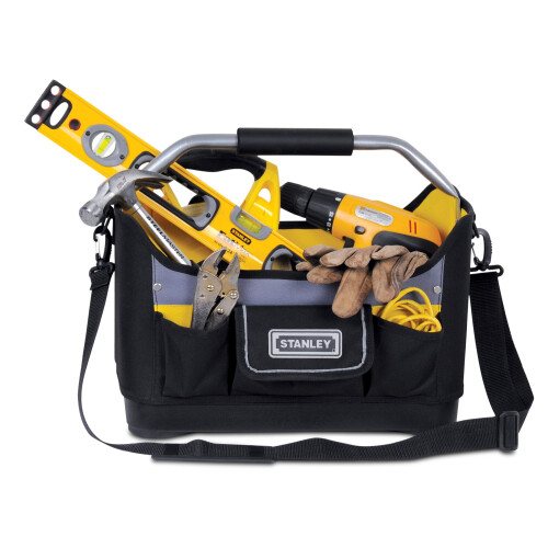 STANLEY 1-96-182 Open Tote Tool Bag, 16 1