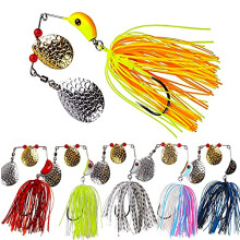 Fishing Spinnerbait Lures Buzzbait Spinners Kit Jig Fish Lure Topwater Multicolor Swimbait for Bass Pike Trout Fishing