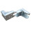 Folding Table Hinges - Self Locking Hinge Leg Accessories - Folding Table Extensions (2 Silver) 1