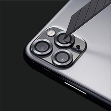 Camera Lens Protector compatible with [iPad Pro 2/3/4-11 inch/iPad Pro 4/5/6-12.9 inch] | High Clarity Scratch Proof 9H Tempered Glass and Aluminum