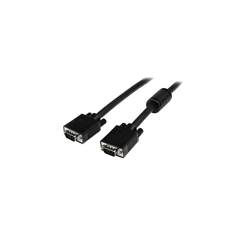 Startech.com Mxtmmhq3m 3M Coax High Resolution Monitor Vga Video Cable - Hd15 To Hd15 M/M, Black