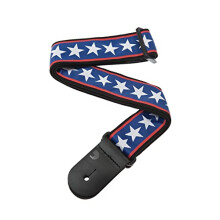 Accessories Guitar Strap - Guitar Accessories, Woven - Stars & Stripes