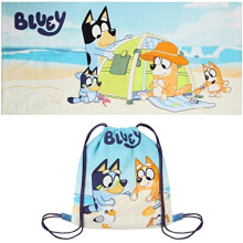 Fold Away Beach Towel Bag For Boys & Girls Kids Bathtowel Childrens Swimming Towel