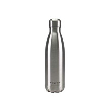 Borraccia termica in acciaio inox 500 ml W801 — acciaio inox argentato, isotermica unisex