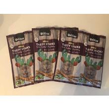 Webbox Cat Tasty Sticks with Turkey and Cranberry 30g, (Pack of 3)