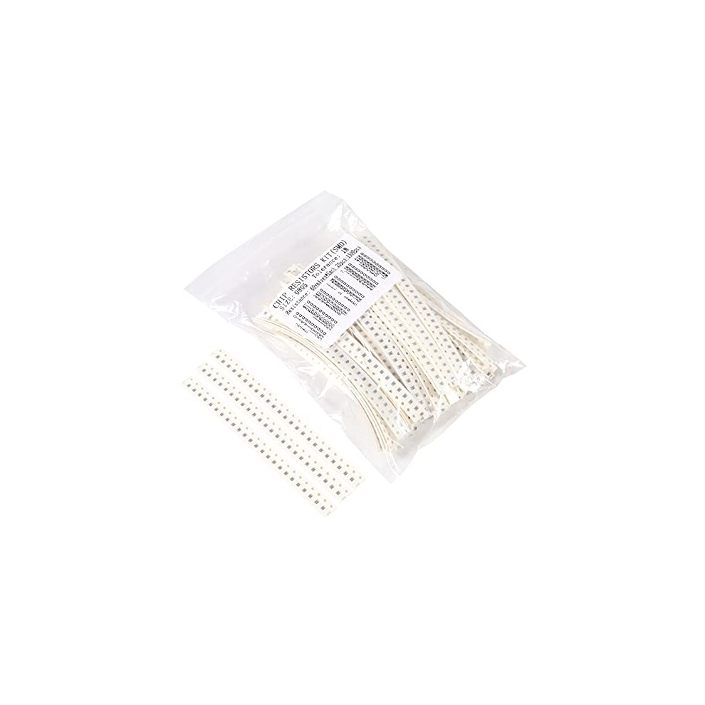 60 Values 0805 Smd Resistor Kit, 1500Pcs 0 Ohm -10M Ohm 1/8W Smd Chip Resistors Kit For Diy And Experiments (60 Values X 25Pcs, From 0 To 10M Ohm) 701715486607