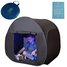 Sensory Tent | Calm Corner for Children to Play and Relax | Sensory Corner | Helps with Autism, SPD, Anxiety & Improve Focus | Black Out Sensory Tents