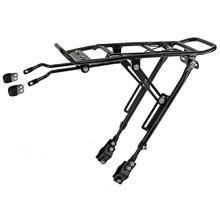 440174 One-4-All Luggage Rack, 20” -29”, Aluminum, Black