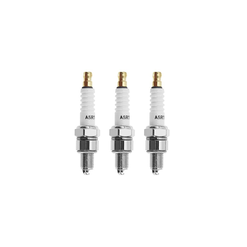 3Pcs A5rtc Spark Plug For Cr5hsb 98056-55777 Spark Plug Passt Eu2000i Eu2200 Series Generatorsi 808/Z9y/P-Z9hc U16fsr-Ub Gx31 Gx100 Gxh50 Oem 4895243542358