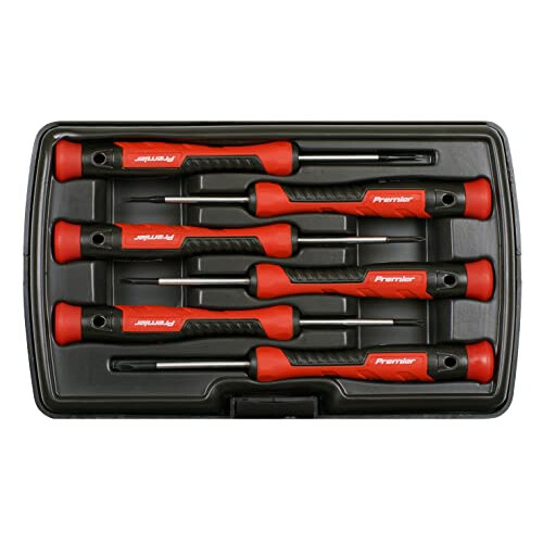 Sealey Premier Precision Screwdriver Set, 6pc, Slotted and Phillips - AK97324 2