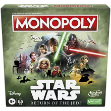Monopoly: Star Wars Return of The Jedi Board Game for 2-6 Players, Inspired by Return of The Jedi Movie, Game for Families and Kids Ages 8+ (Amazon