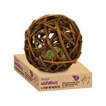 Naturals XL Willow & Catnip Ball, Cat Toy, 15cm