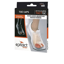 Sport - Toe Protector Caps - Epithelium Tact 02- Size S (2 of The Same Size) - Reusable