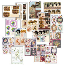 2302 - Assorted Floral and Pets 3D Die-Cut Decoupage kit
