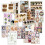 2302 - Assorted Floral and Pets 3D Die-Cut Decoupage kit 1