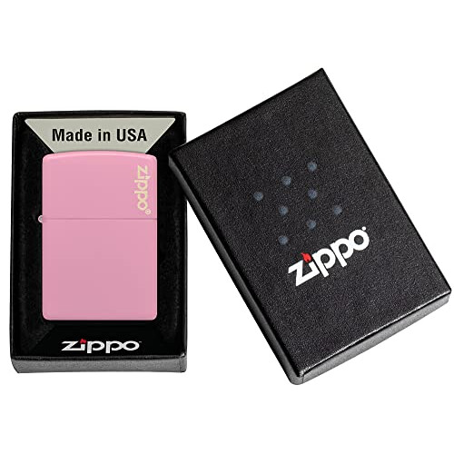 Zippo Lighter, Pink Matte, One Size 1