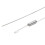 43pcs Silver Tone 155mm Length Brake Throttle Return Spring for Motorcycle Car 6