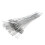 43pcs Silver Tone 155mm Length Brake Throttle Return Spring for Motorcycle Car 1