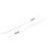 43pcs Silver Tone 155mm Length Brake Throttle Return Spring for Motorcycle Car 4
