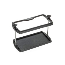 9095-5 USCG-Approved 27 Series Heavy Duty Adjustable Hold-Down Marine Boat Battery Tray, Black