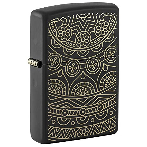 Zippo Lighter, Black Matte, One Size 1