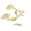 Cheval Mirror Movement Swivel Bracket Hinge Dressing Table Brass Plated Pivot 3