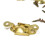 Cheval Mirror Movement Swivel Bracket Hinge Dressing Table Brass Plated Pivot 2