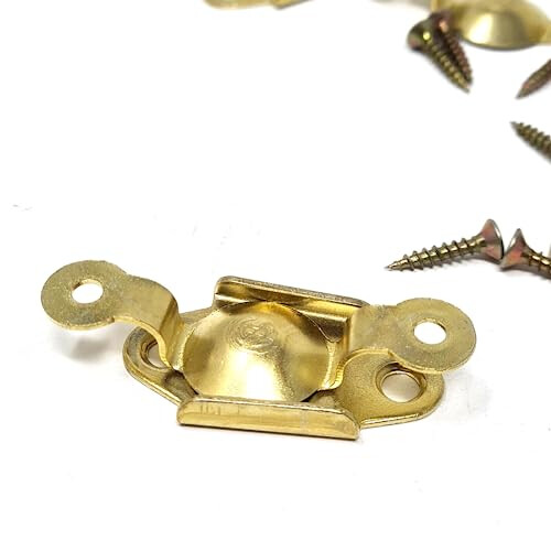 Cheval Mirror Movement Swivel Bracket Hinge Dressing Table Brass Plated Pivot 1