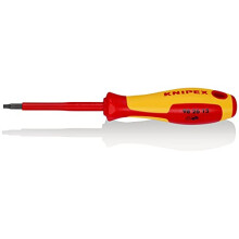 Screwdriver for Torx screws burnished, insulating multi-component handle, VDE-tested 185 mm 98 26 15